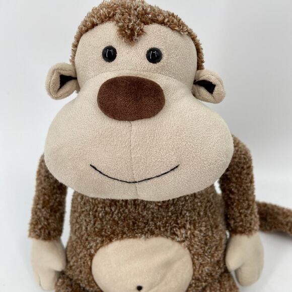 Jellycat Tum Tum Monkey Plush Brown 13 Inch Chimp Long Tail Stuffed Beans - Picture 2 of 10
